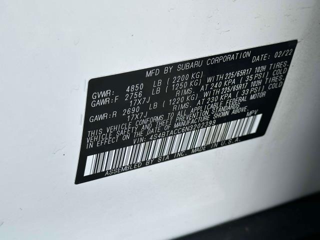2022 Subaru Outback Premium - Photo 16