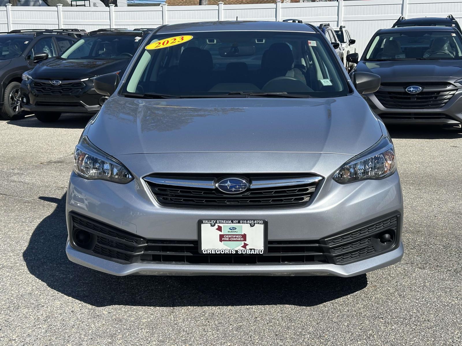 Certified 2023 Subaru Impreza Base with VIN 4S3GKAB65P3601252 for sale in Valley Stream, NY