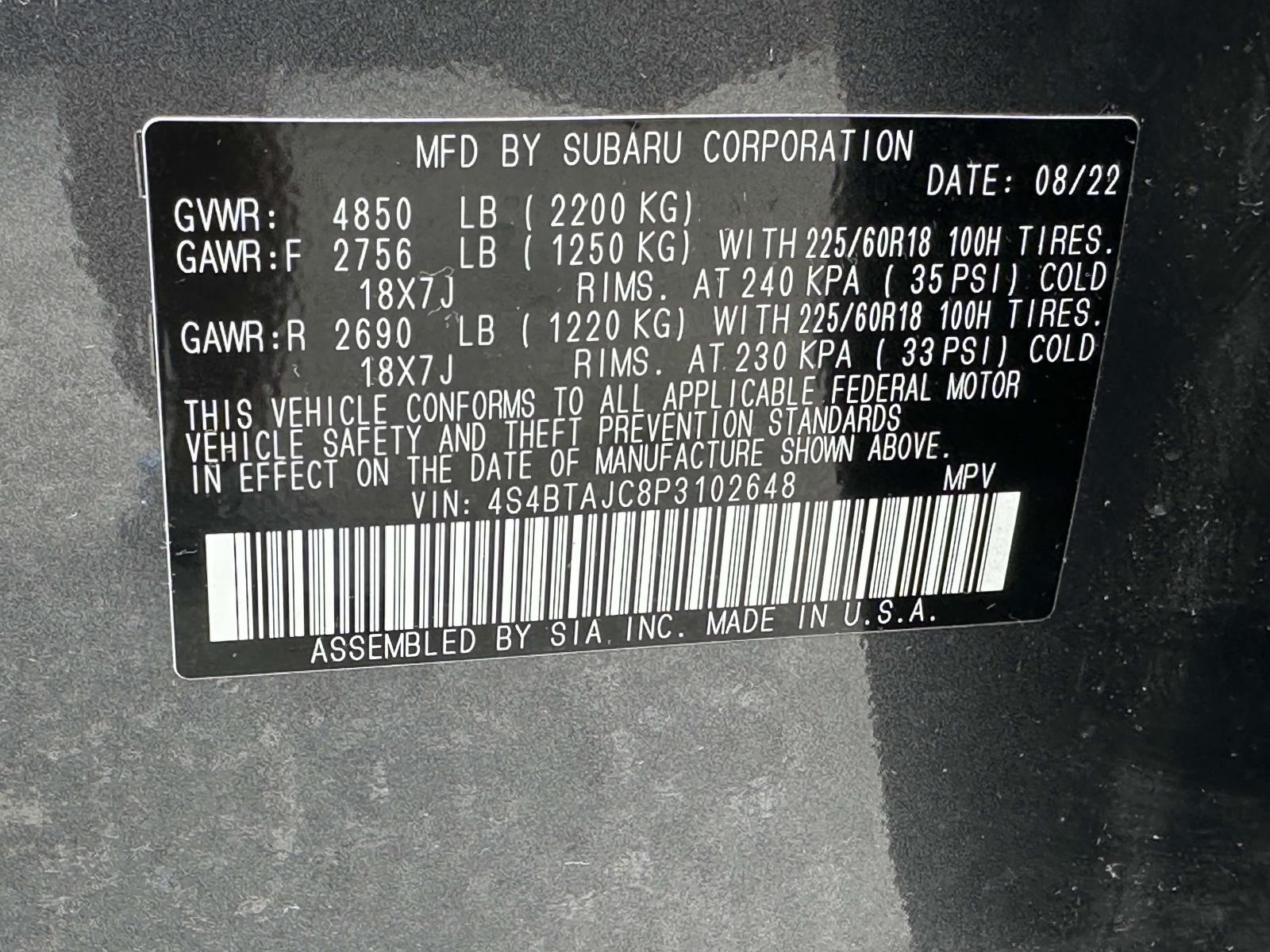 2023 Subaru Outback Onyx Edition - Photo 23