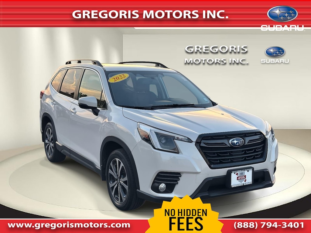 Certified 2022 Subaru Forester Limited SUV