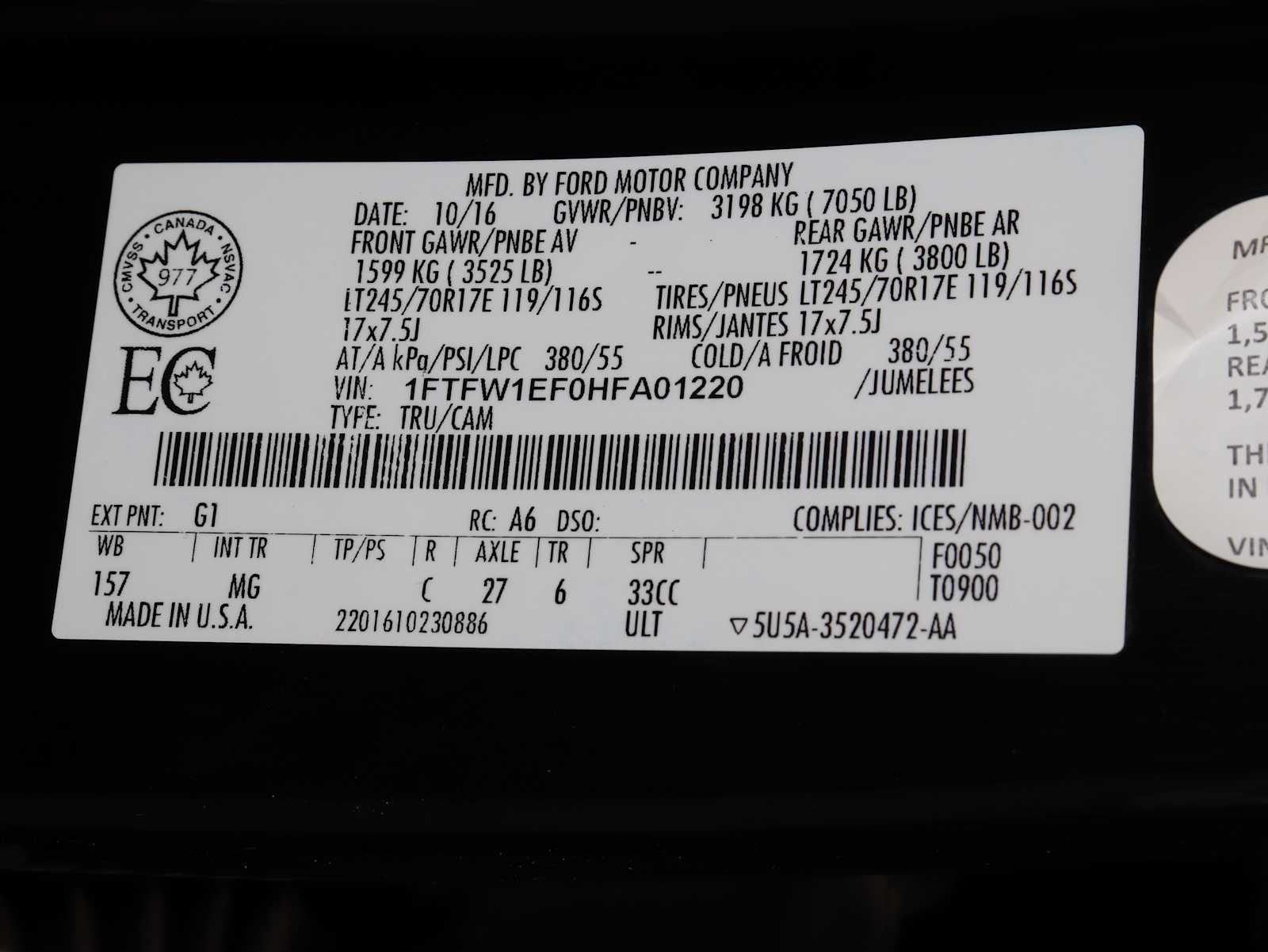 Thumbnail: 2017 Ford F-150 - 36