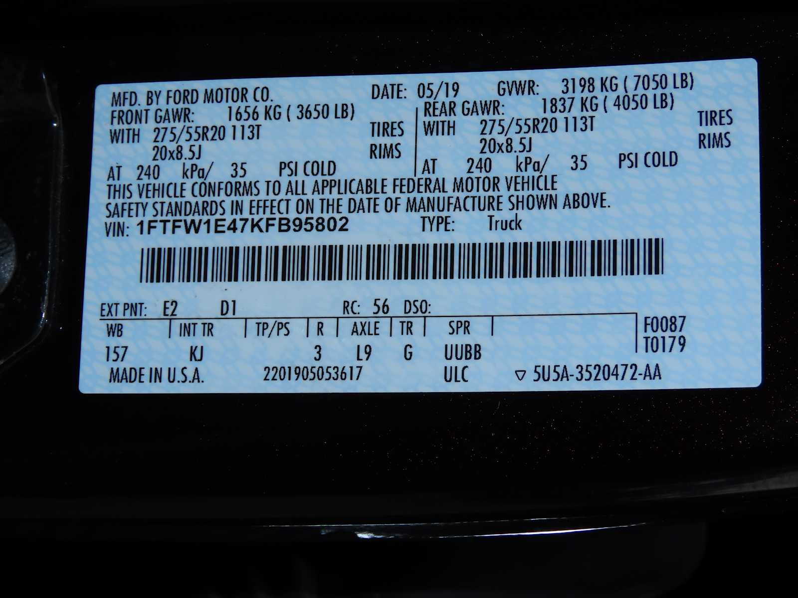 Thumbnail: 2019 Ford F-150 - 37