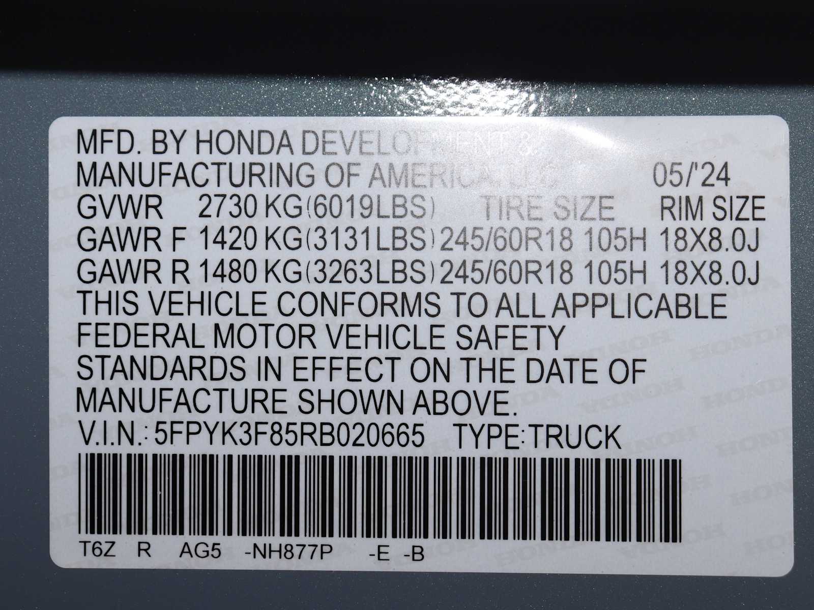 Thumbnail: 2024 Honda Ridgeline - 35