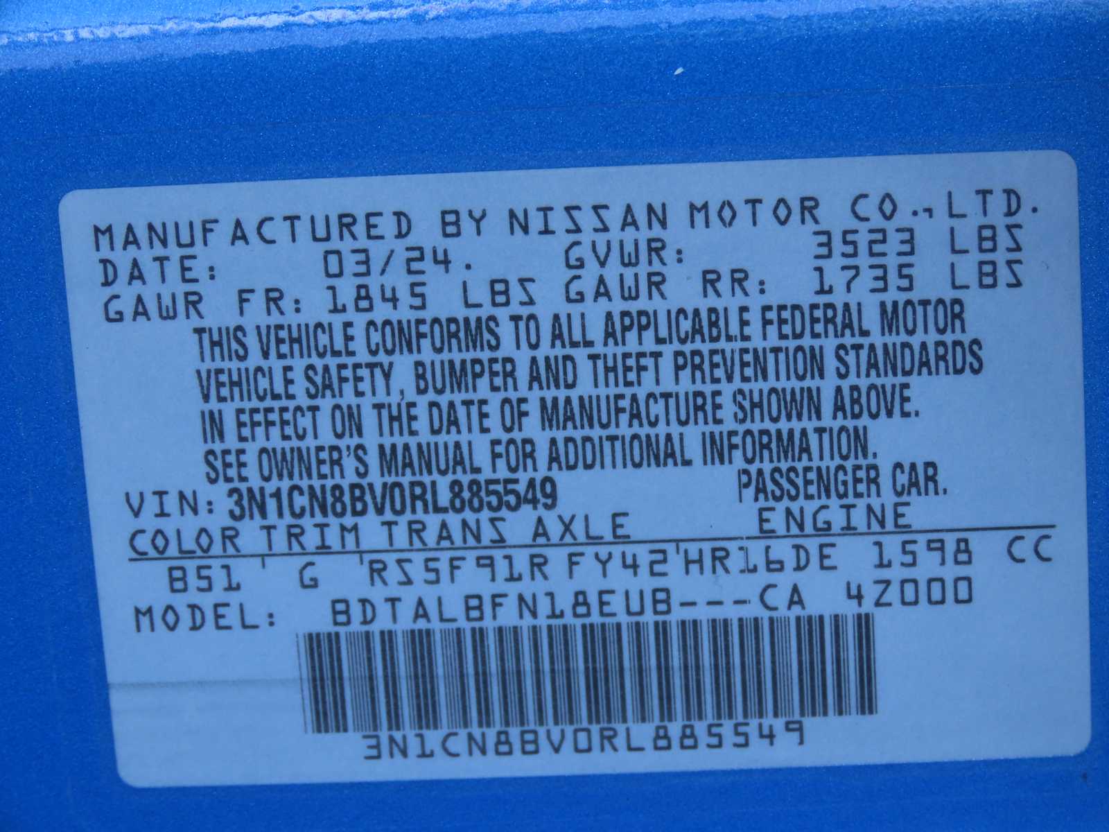 Thumbnail: 2024 Nissan Versa - 39