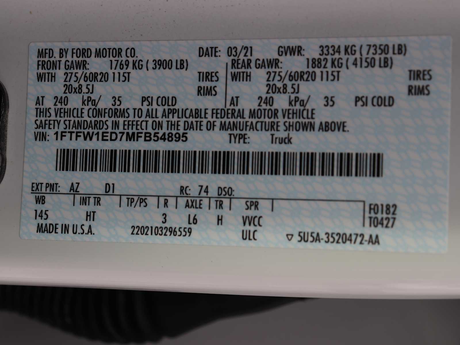 Thumbnail: 2021 Ford F-150 - 42