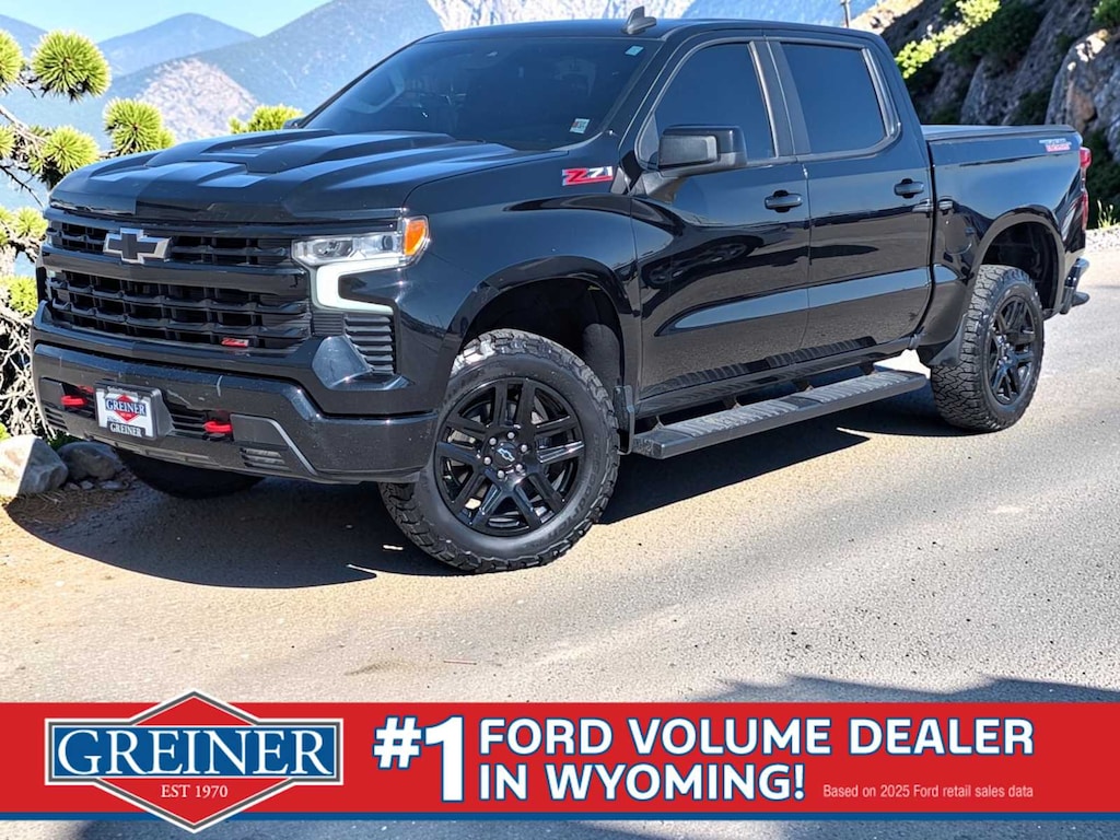 Used 2022 Chevrolet Silverado 1500 LT Trail Boss Truck Crew Cab