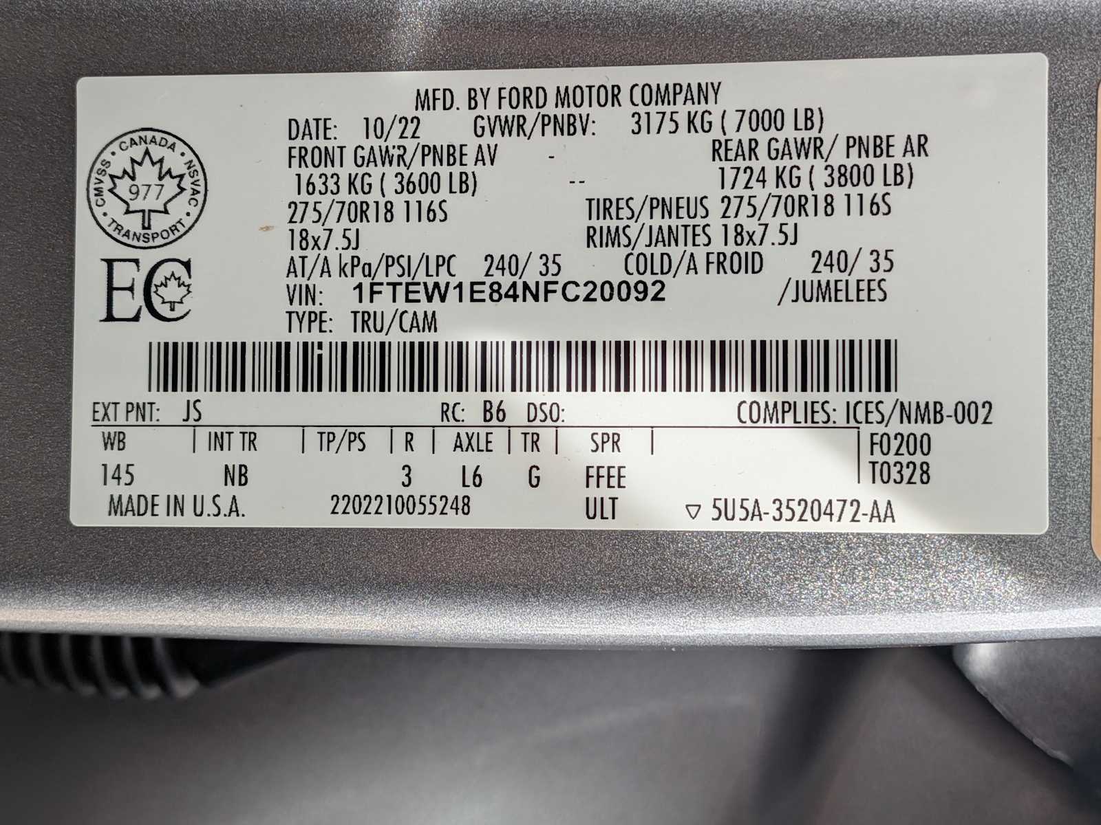 Thumbnail: 2022 Ford F-150 - 36