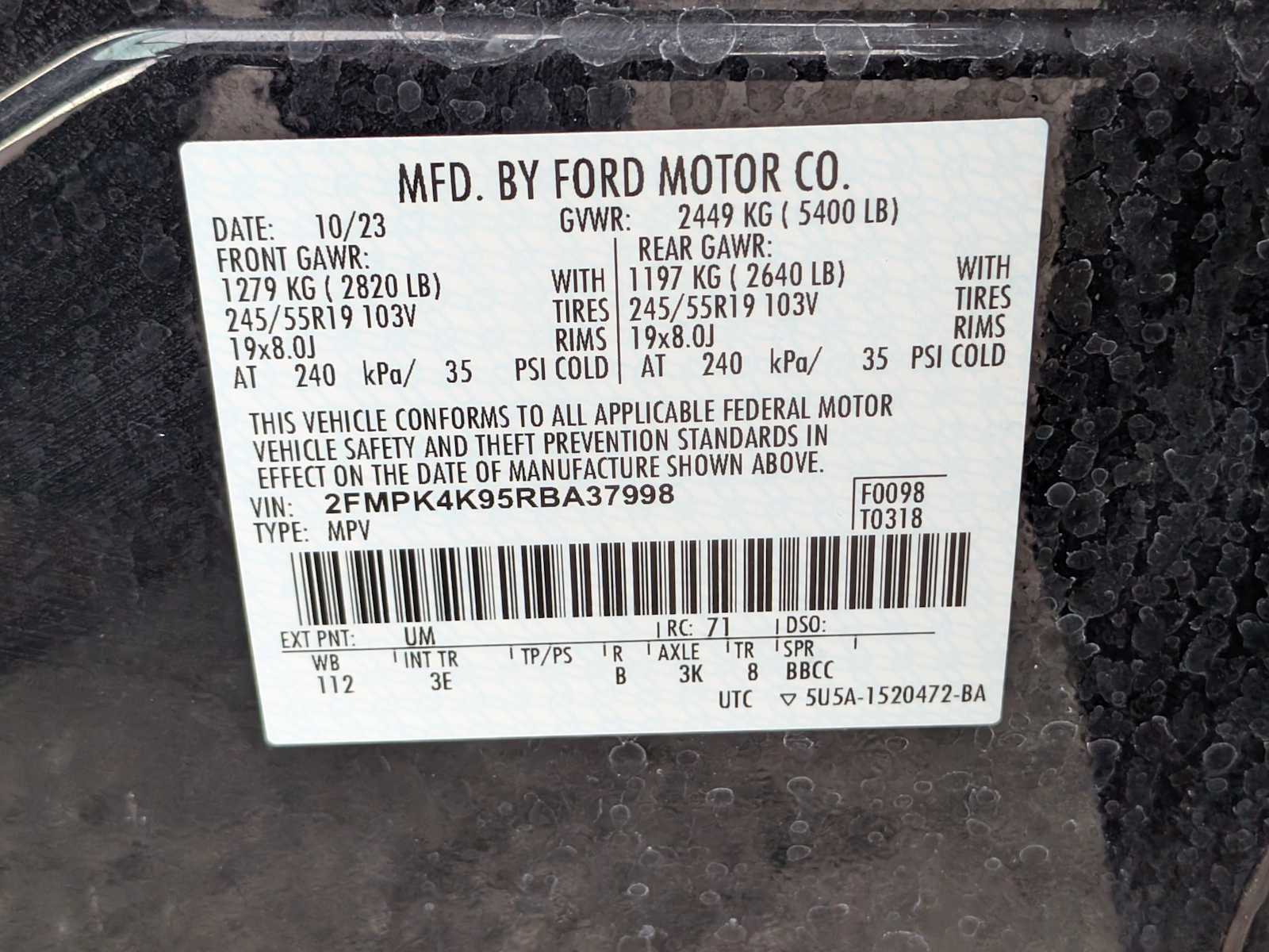 2024 Ford Edge Titanium 40