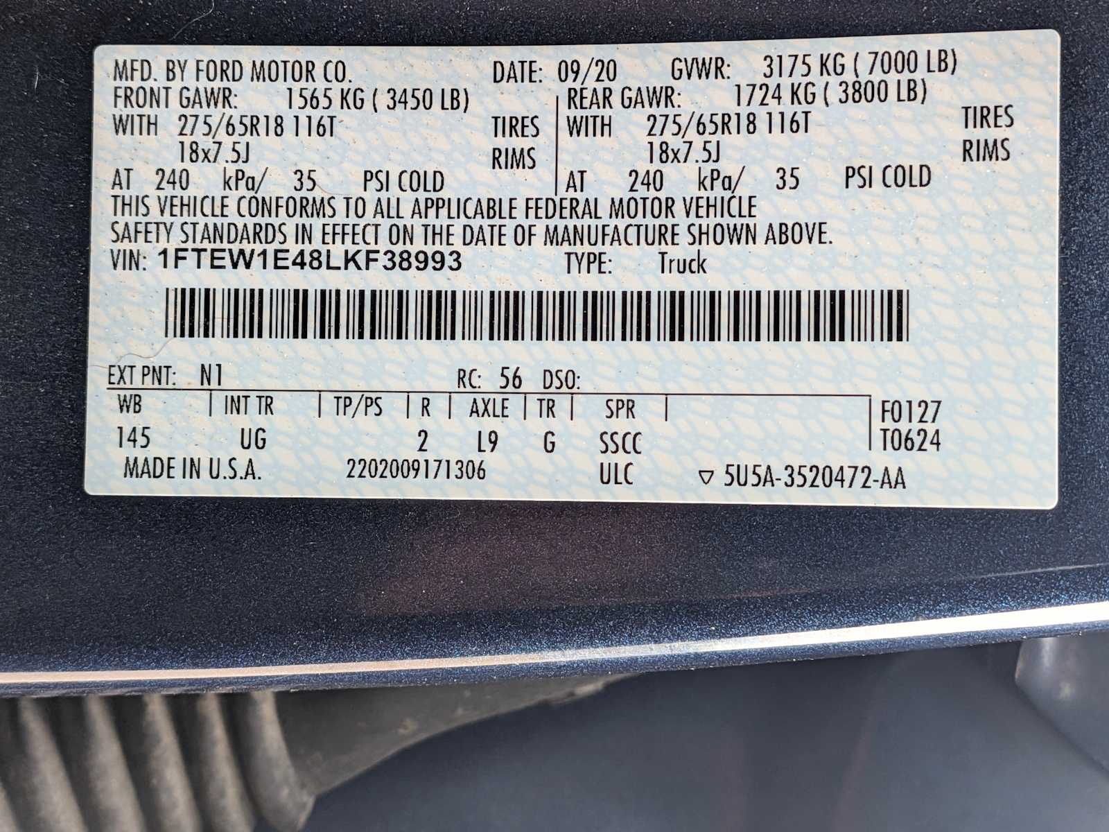 Thumbnail: 2020 Ford F-150 - 33