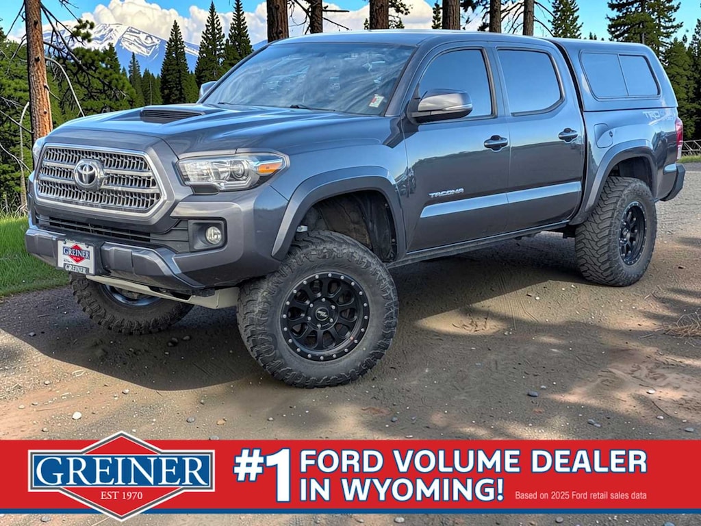 Used 2017 Toyota Tacoma TRD Sport Truck Double Cab