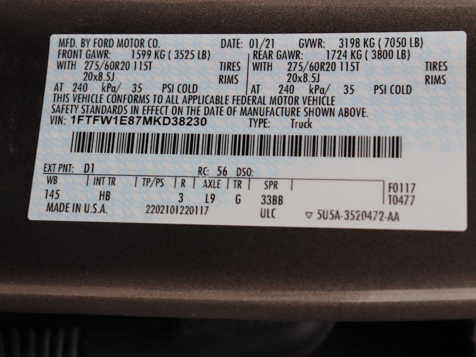 Thumbnail: 2021 Ford F-150 - 35