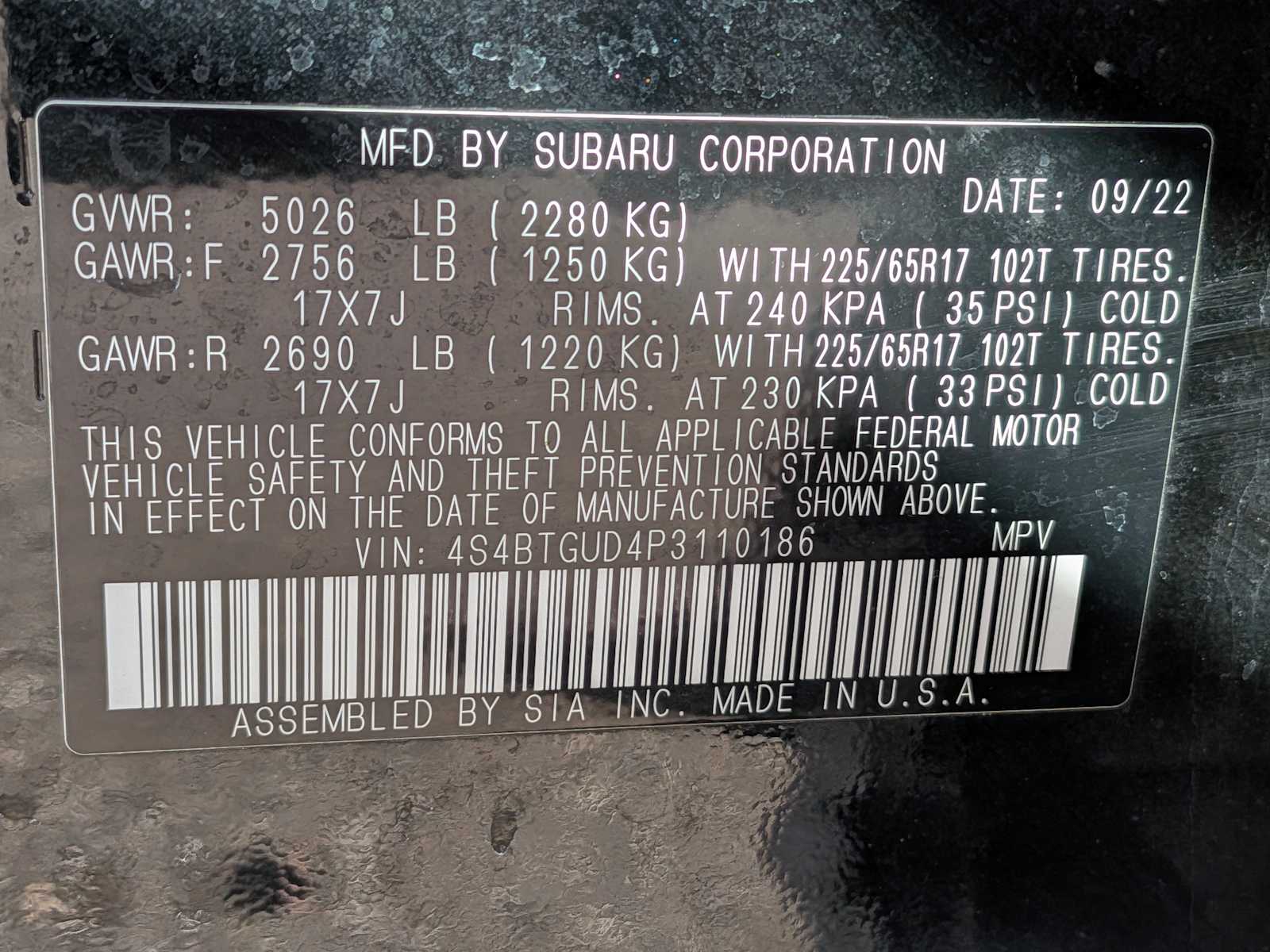 Thumbnail: 2023 Subaru Outback - 38