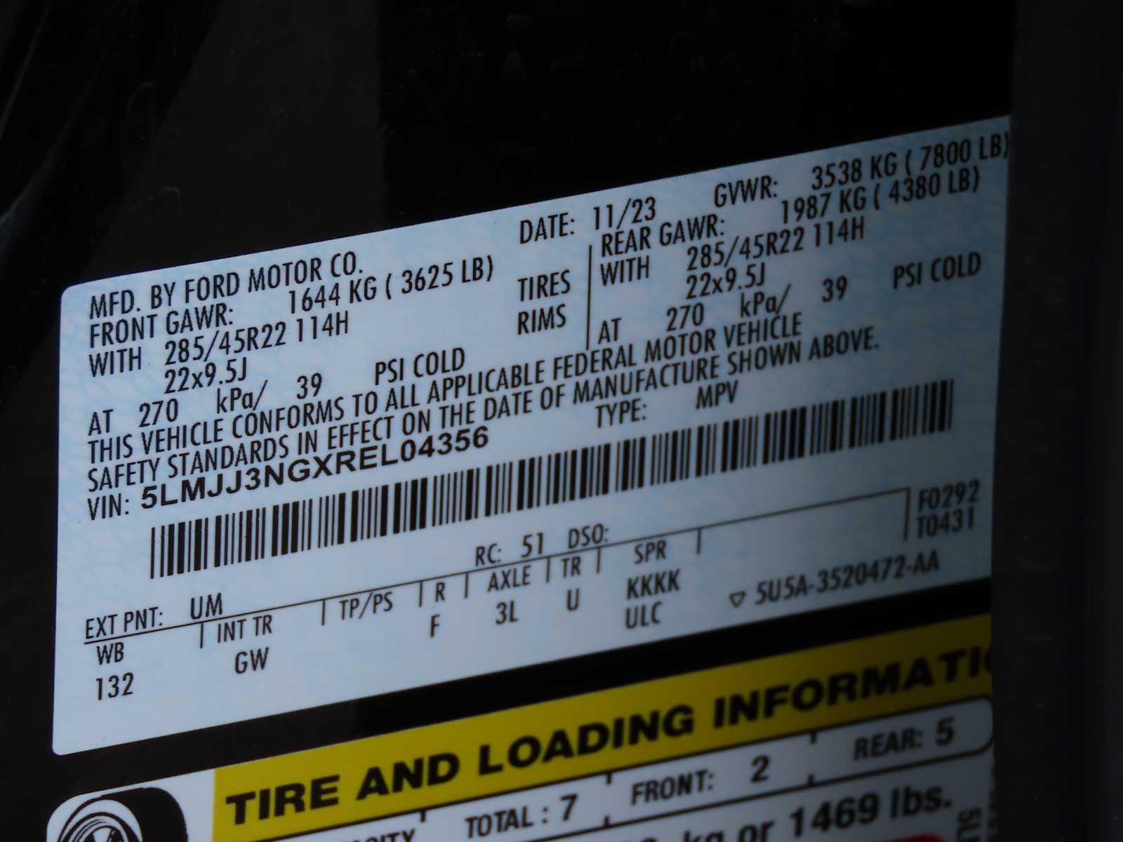 Thumbnail: 2024 Lincoln Navigator L - 38