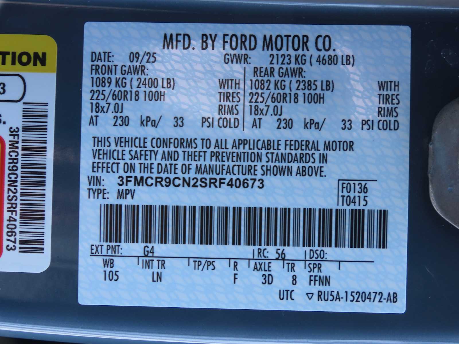 Thumbnail: 2025 Ford Bronco Sport - 38