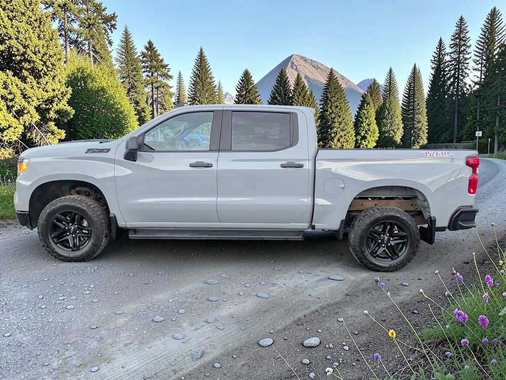 Used 2024 Chevrolet Silverado 1500 Custom Trail Boss Truck Crew Cab