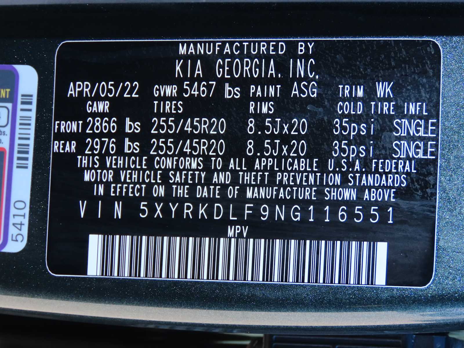 Thumbnail: 2022 Kia Sorento - 36