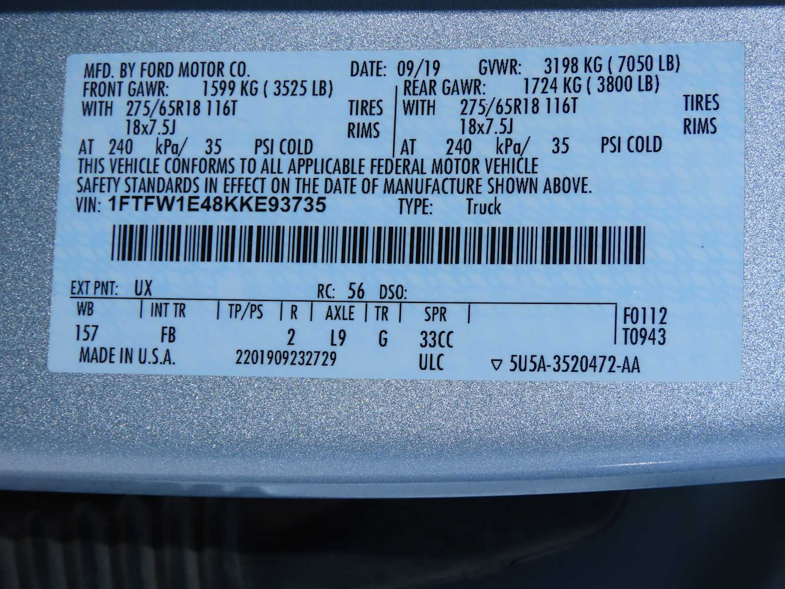 Thumbnail: 2019 Ford F-150 - 36