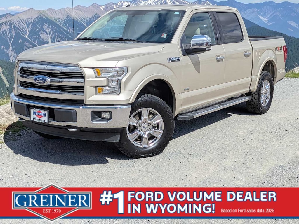Used 2017 Ford F-150 Lariat Truck SuperCrew Cab