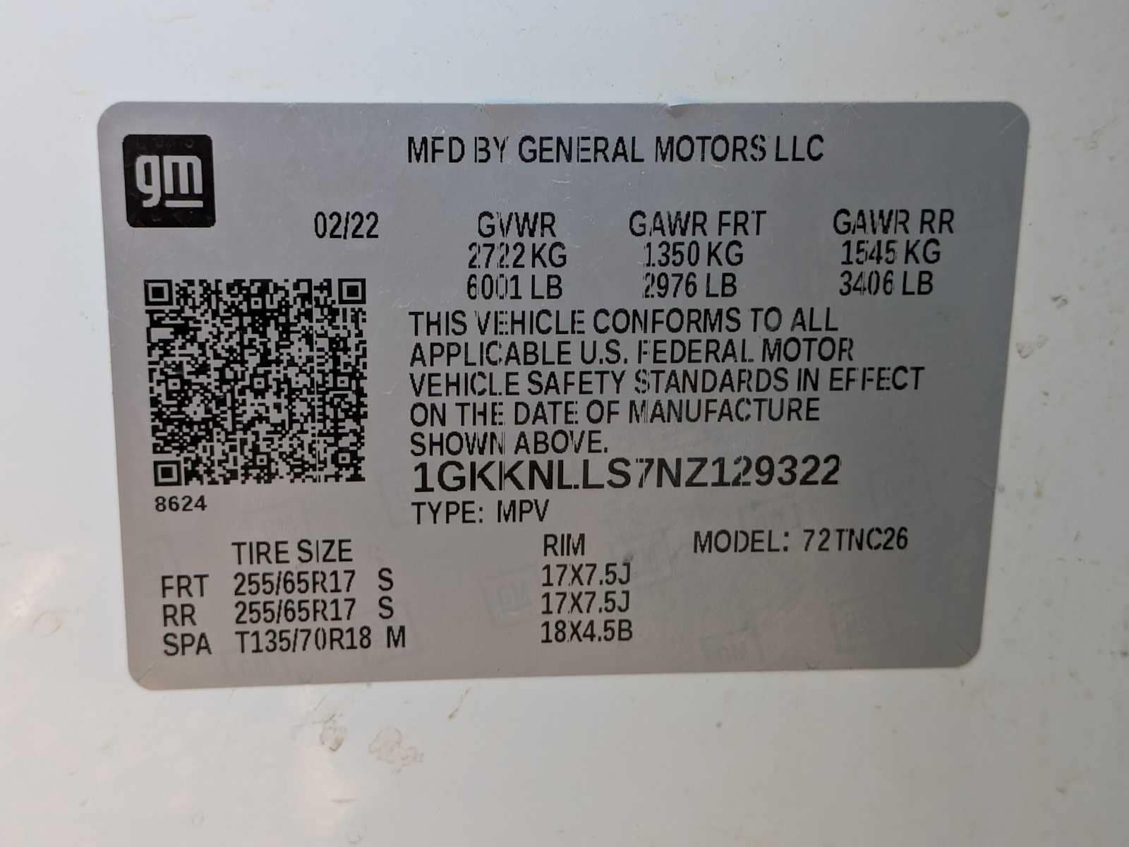 2022 GMC Acadia AT4 43