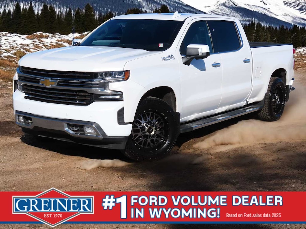 Certified 2019 Chevrolet Silverado 1500 High Country Truck Crew Cab