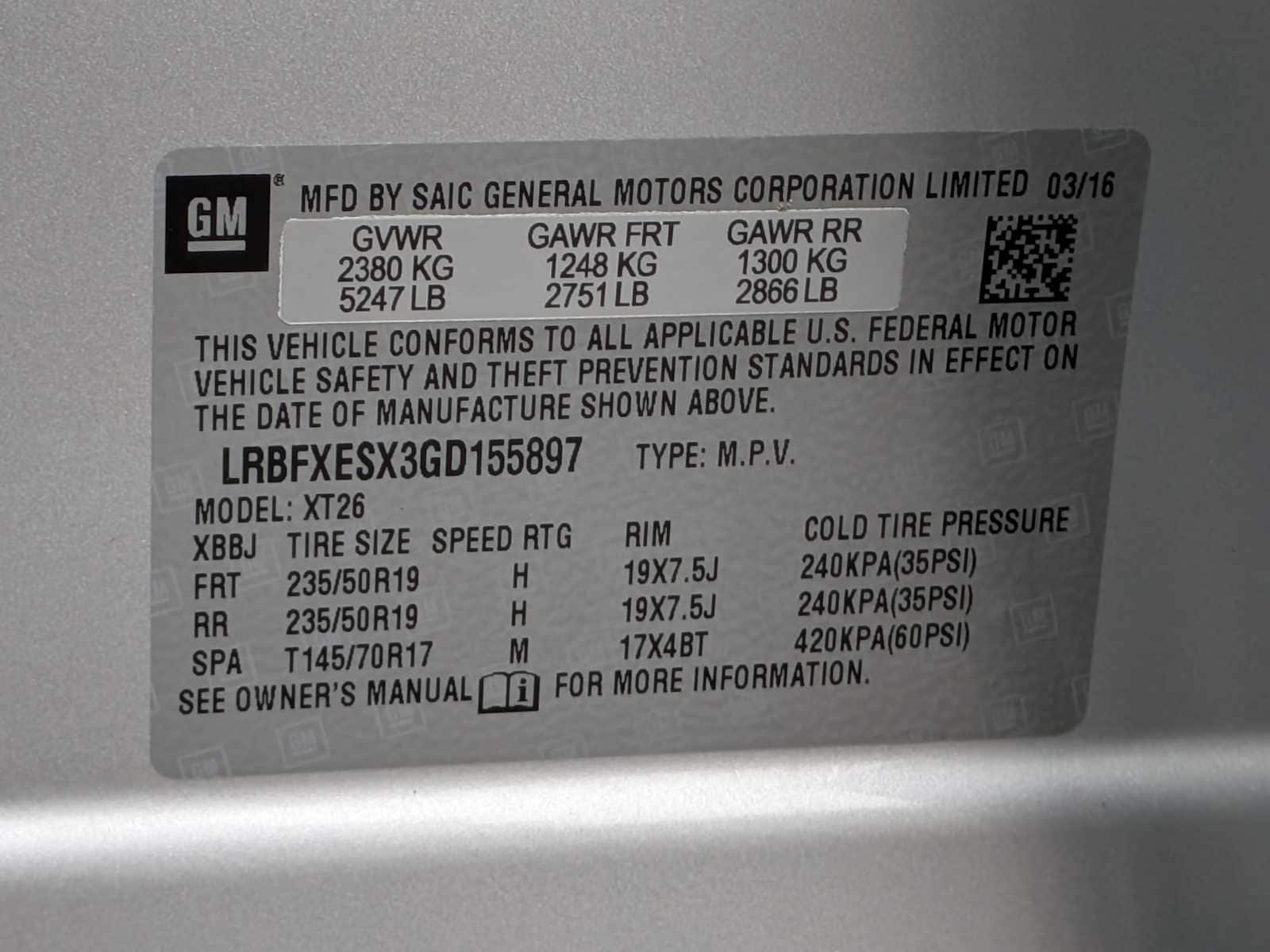 2016 Buick Envision Premium I 42