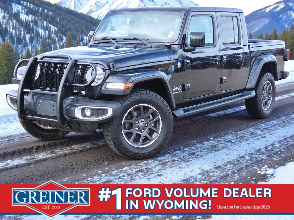 Certified 2023 Jeep Gladiator Overland Truck Crew Cab