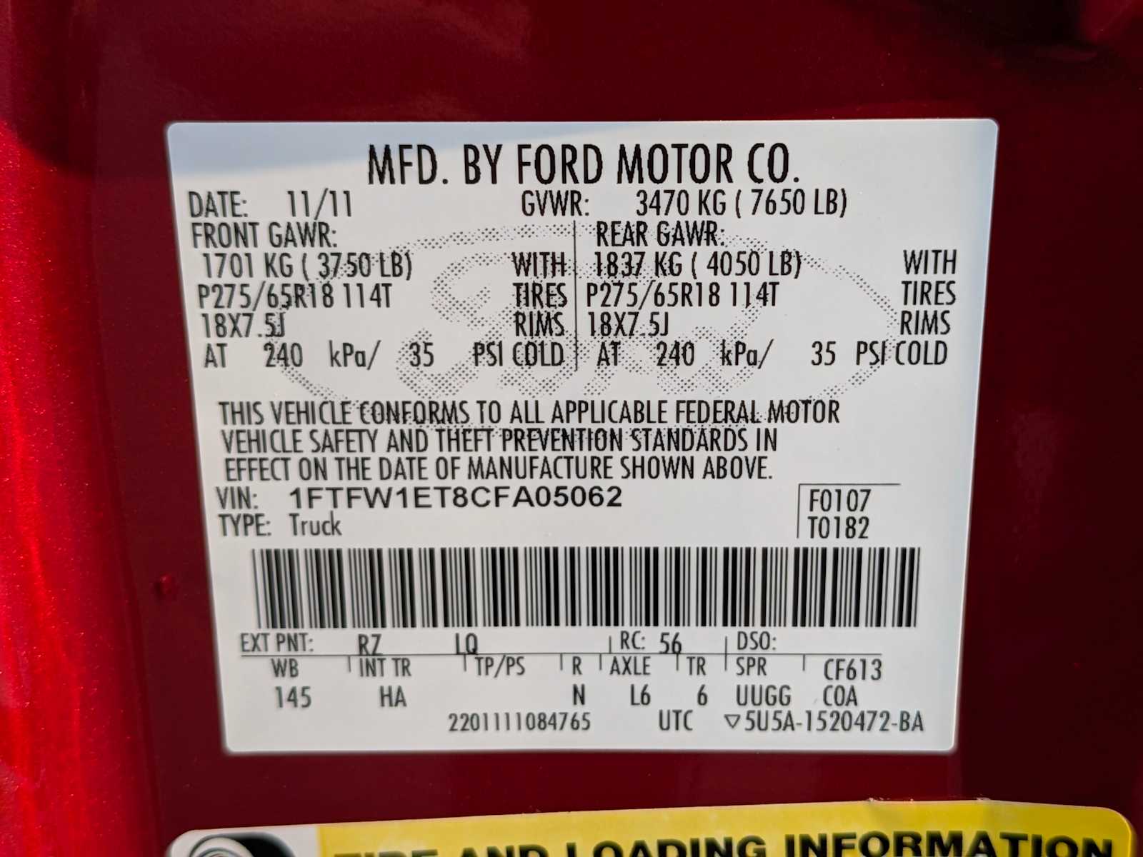 Thumbnail: 2012 Ford F-150 - 43