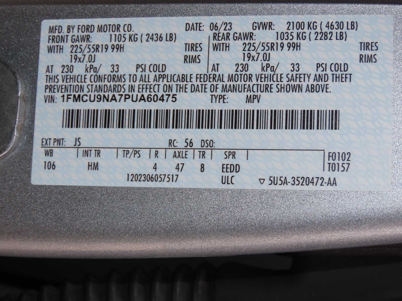 Thumbnail: 2023 Ford Escape - 34