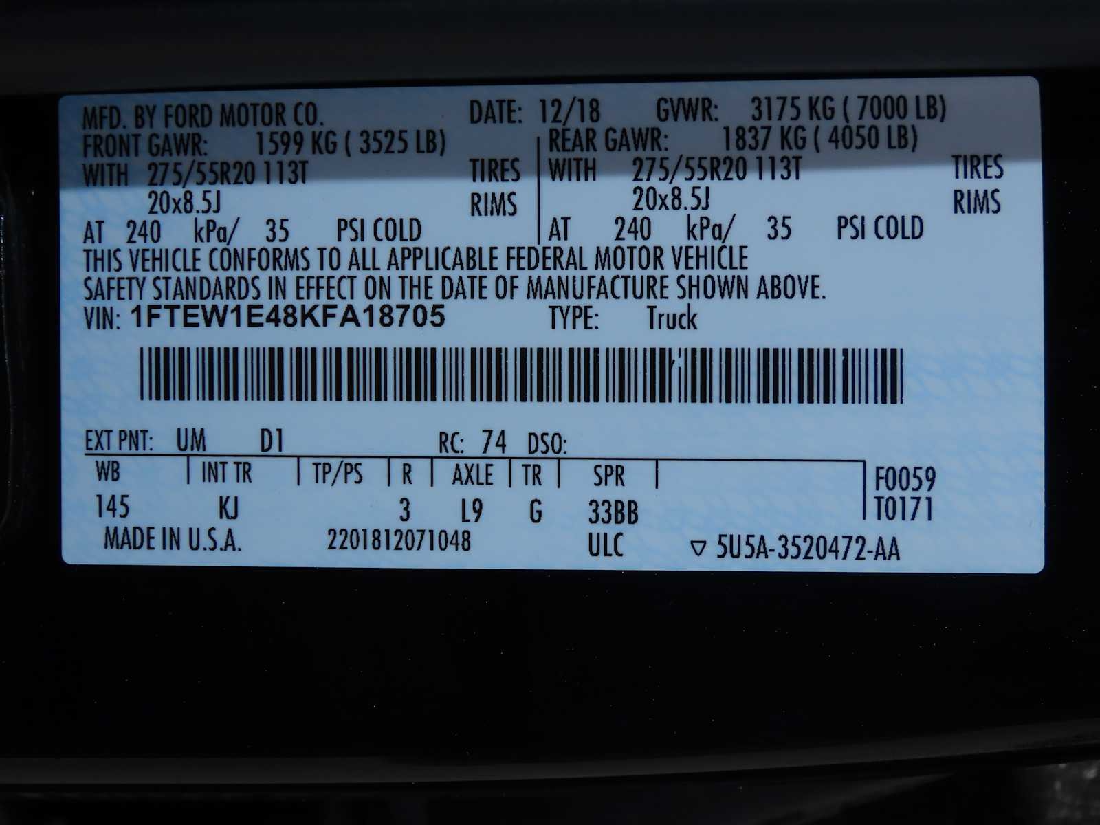 Thumbnail: 2019 Ford F-150 - 38