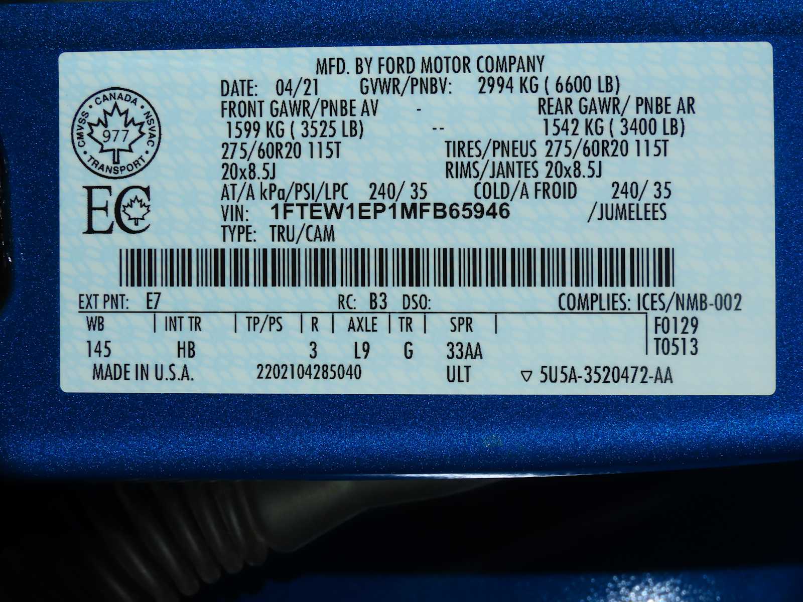 Thumbnail: 2021 Ford F-150 - 35