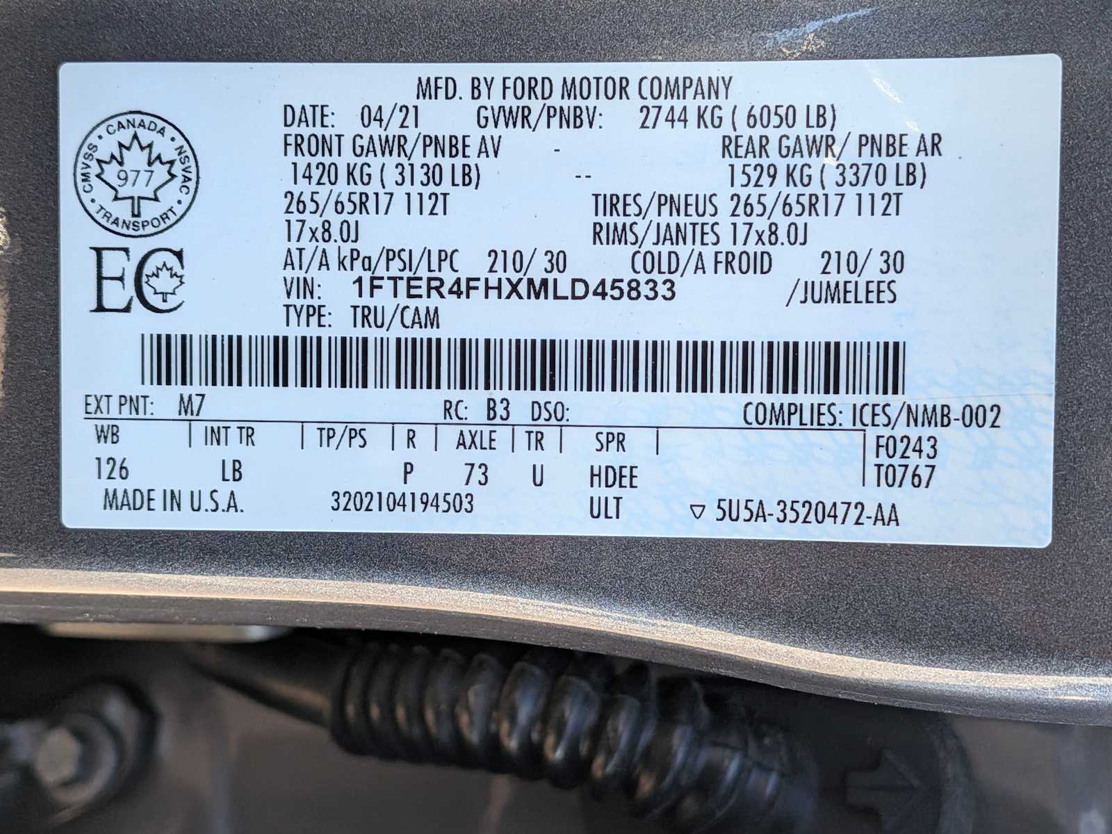 Thumbnail: 2021 Ford Ranger - 34