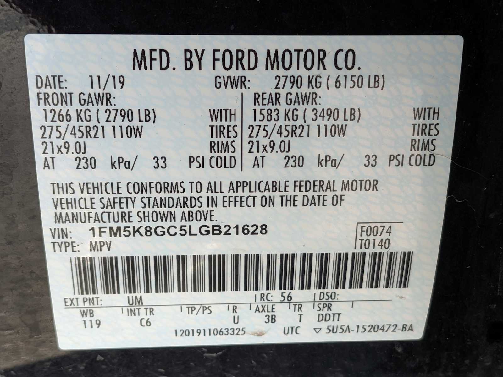 Thumbnail: 2020 Ford Explorer - 35