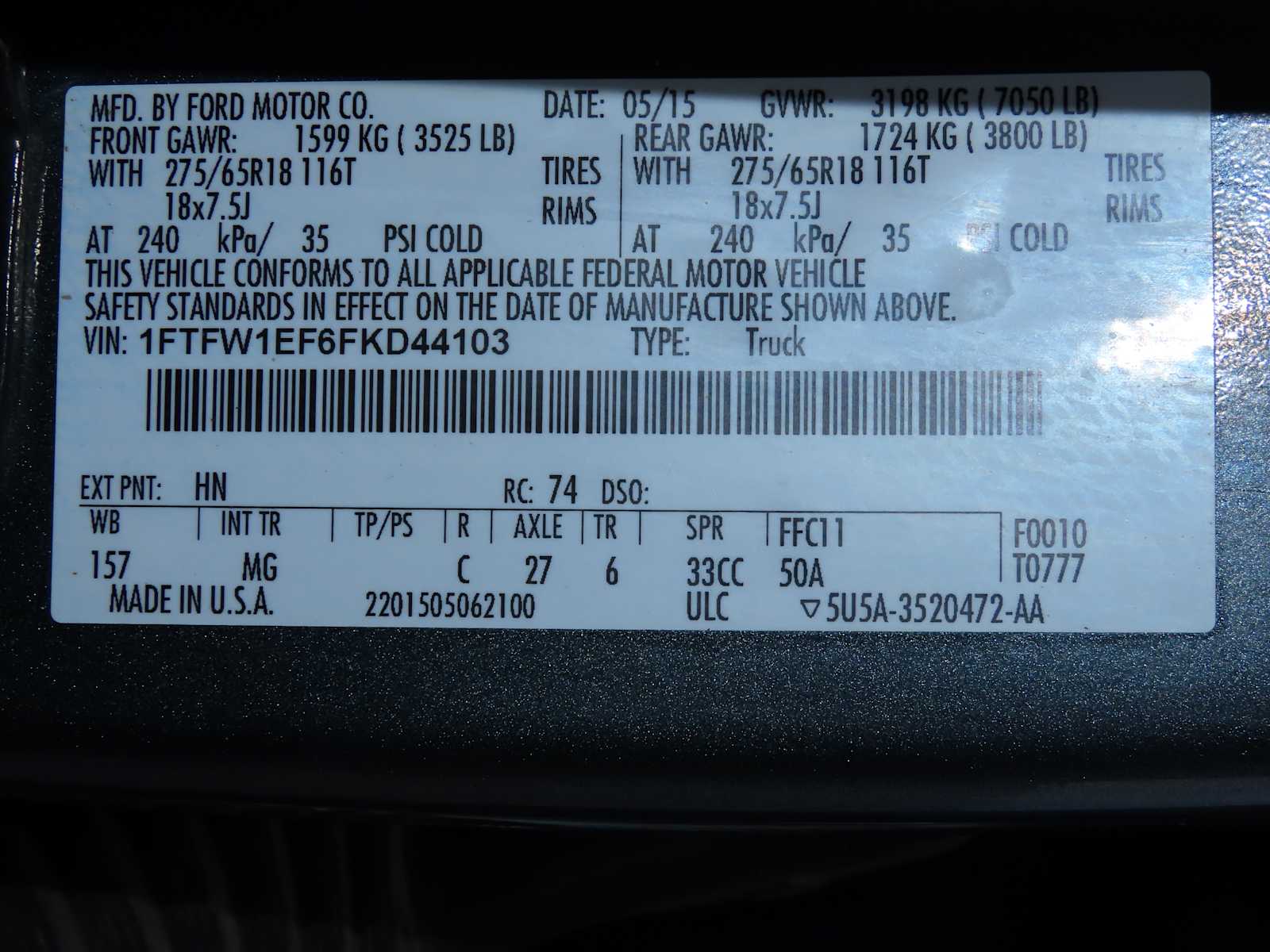 Thumbnail: 2015 Ford F-150 - 35