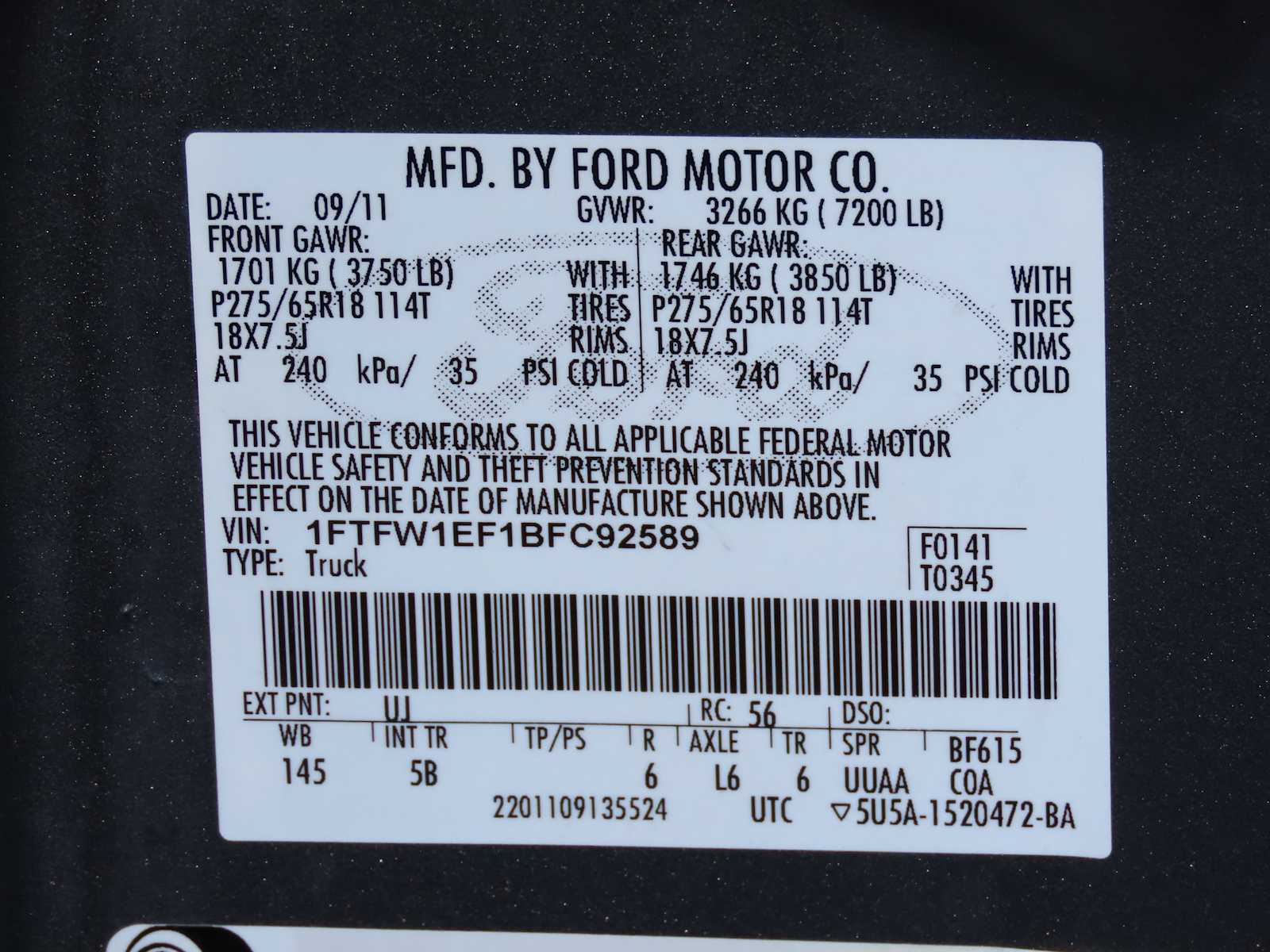 Thumbnail: 2011 Ford F-150 - 35