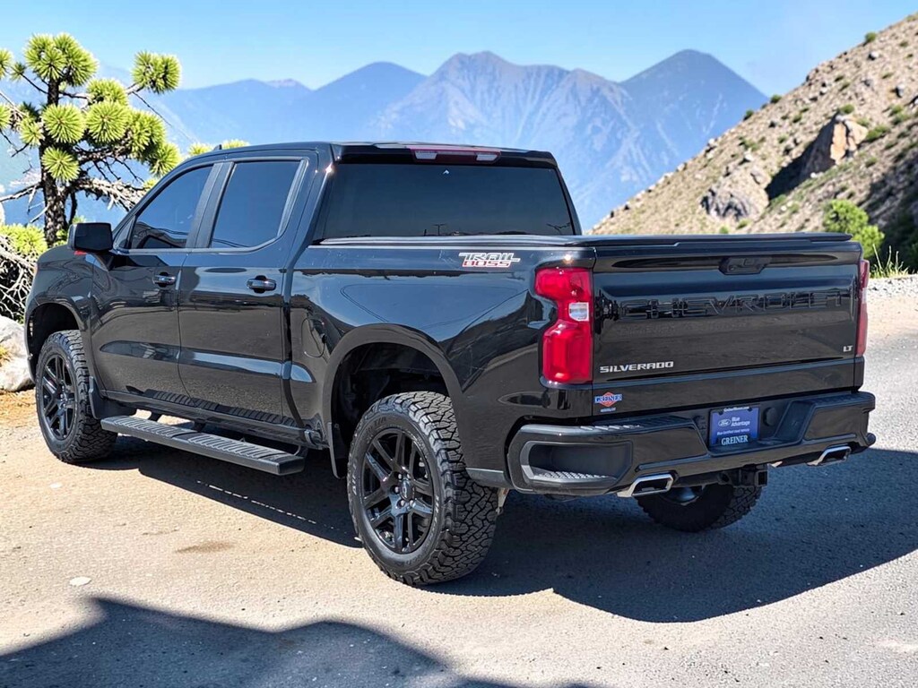 Used 2022 Chevrolet Silverado 1500 LT Trail Boss Truck Crew Cab