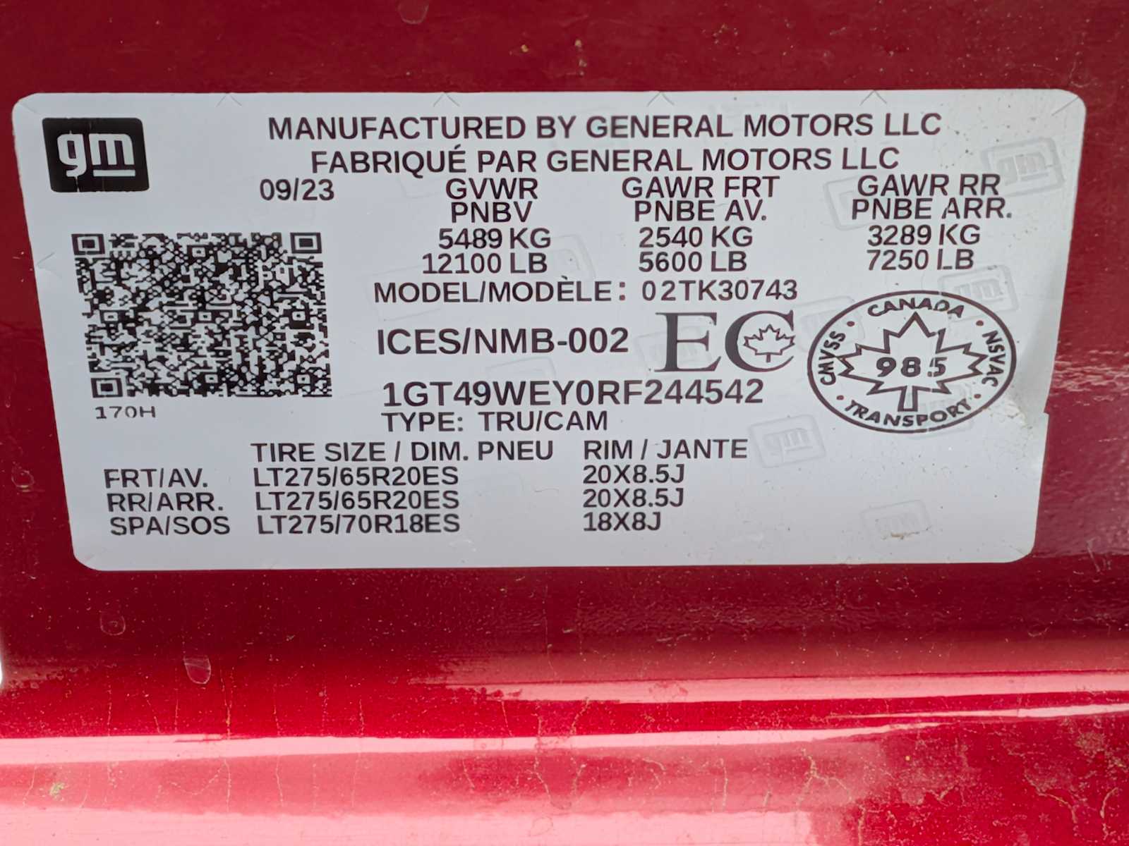 Thumbnail: 2024 GMC Sierra 3500 - 37