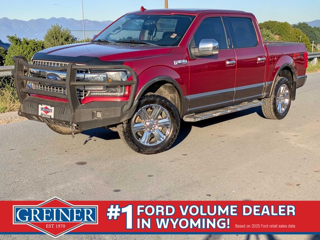 Used 2018 Ford F-150 Lariat Truck SuperCrew Cab