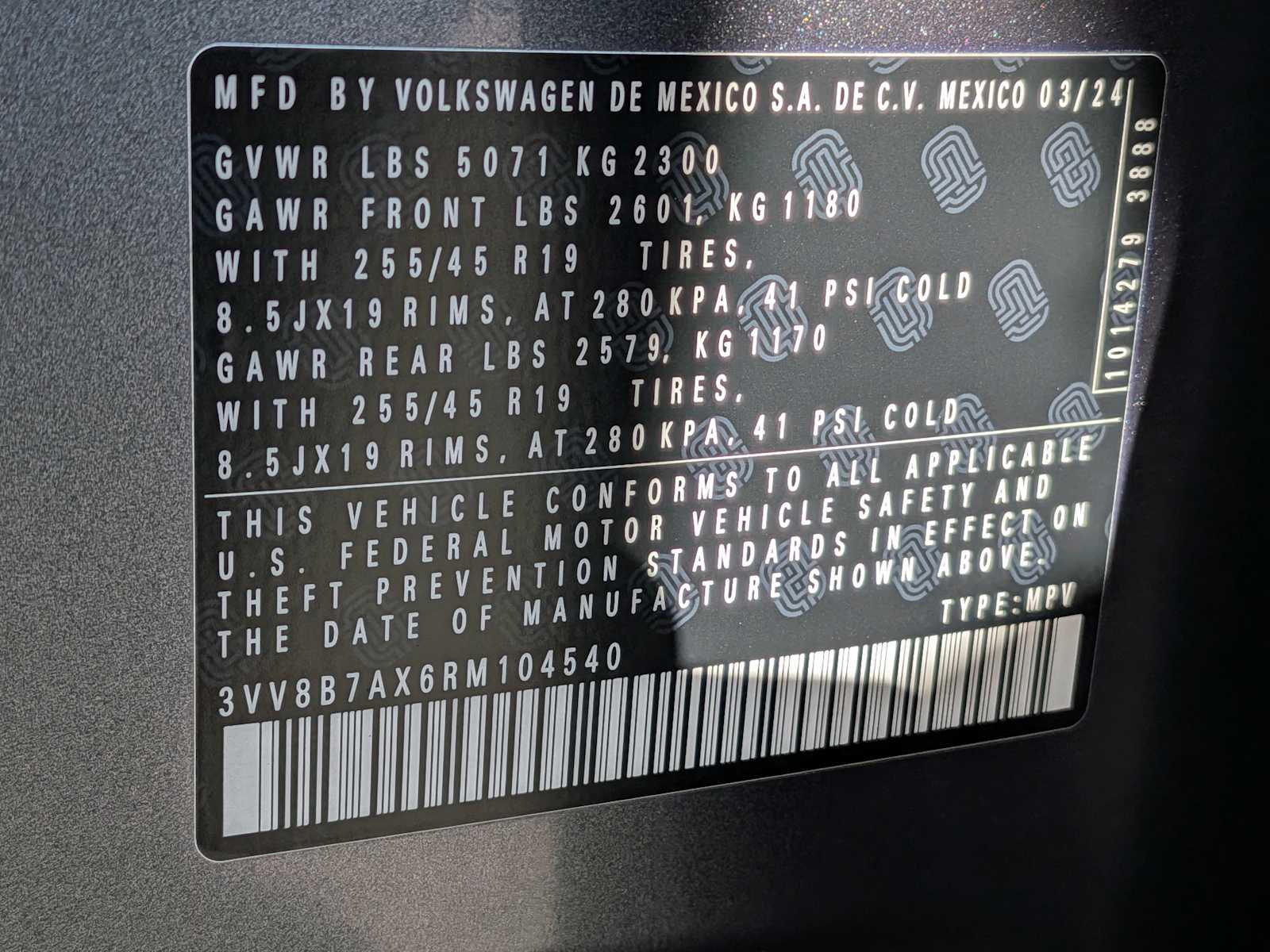 Thumbnail: 2024 Volkswagen Tiguan - 35