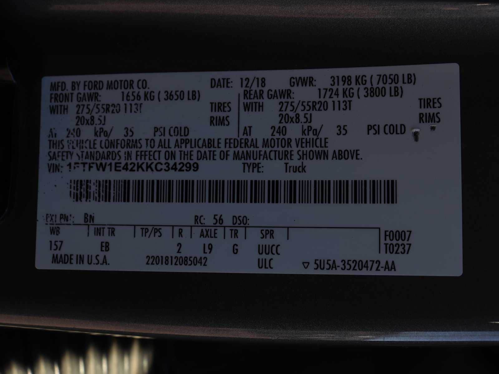 Thumbnail: 2019 Ford F-150 - 38