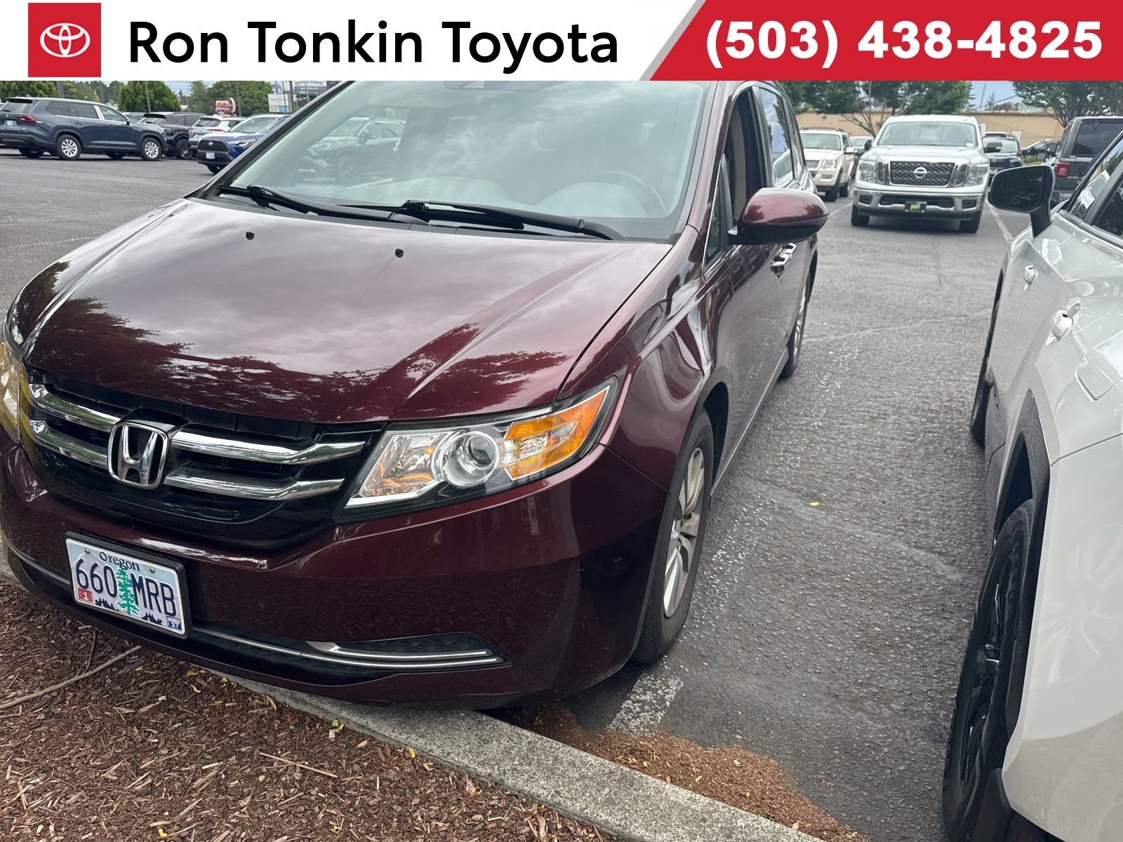 2015 Honda Odyssey EX-L with DVD Rear Entertainment System's photo