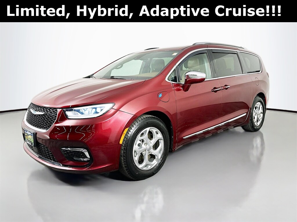 Used 2021 Chrysler Pacifica Hybrid Limited Van Passenger Van