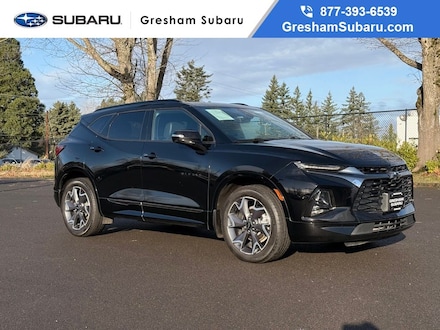 Featured Used 2022 Chevrolet Blazer RS SUV Near Portland Oregon