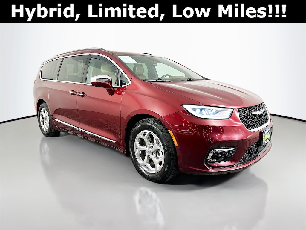 Used 2021 Chrysler Pacifica Hybrid Limited Van Passenger Van