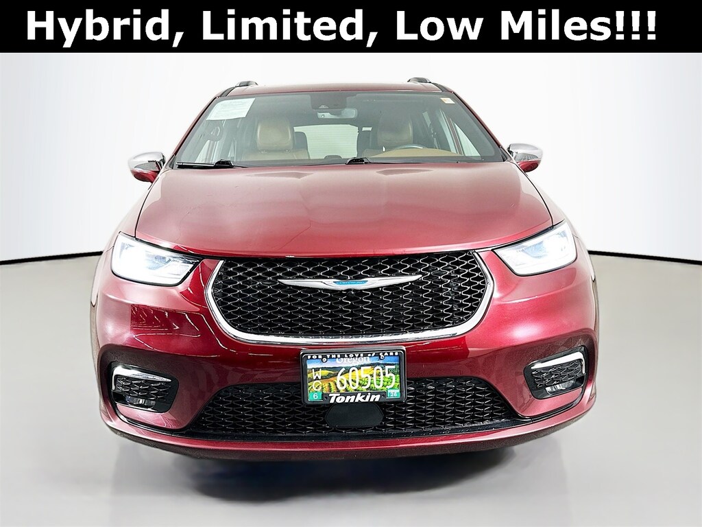 Used 2021 Chrysler Pacifica Hybrid Limited Van Passenger Van