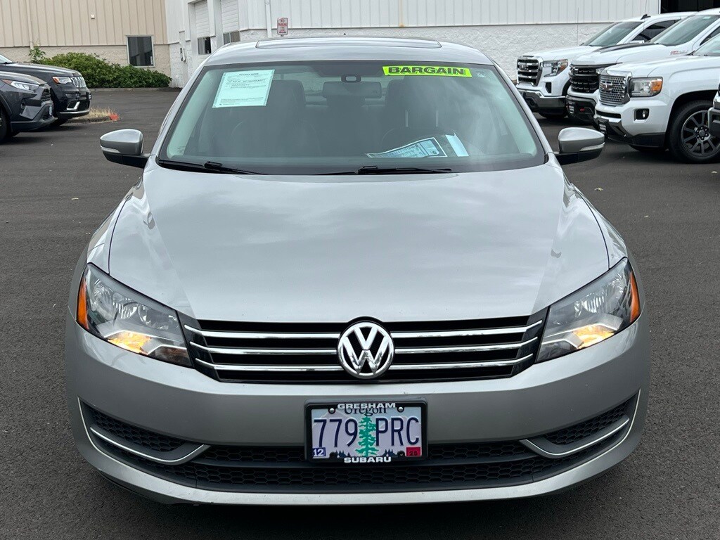 Used 2013 Volkswagen Passat SE with VIN 1VWBP7A3XDC117639 for sale in Gresham, OR