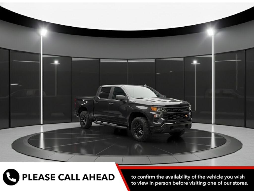 Used 2024 Chevrolet Silverado 1500 Custom Trail Boss Truck Crew Cab