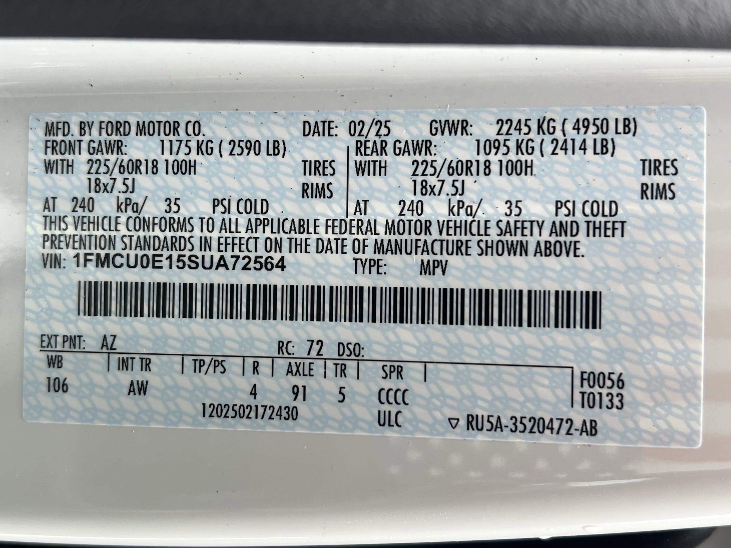 2025 Ford Escape Plug-in hybrid PHEV - Photo 25