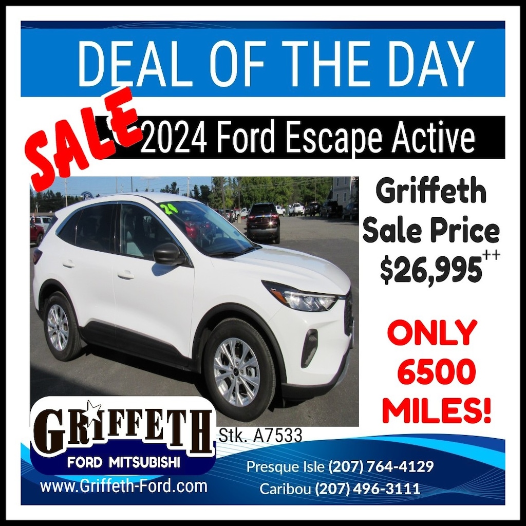 Used 2024 Ford Escape Active SUV