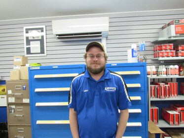 Staff member Jake Paradis from ID_878e1286af59