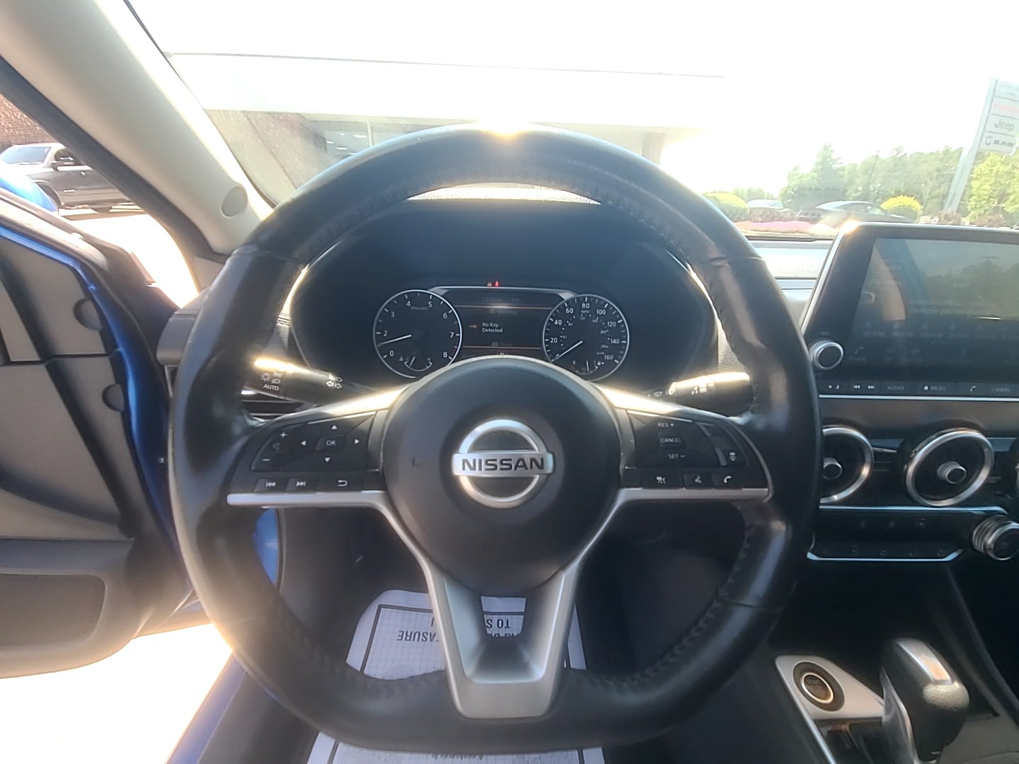 2022 Nissan Sentra SV Electric Blue Metallic at Griffin Nissan